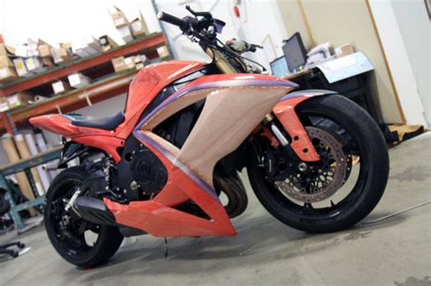 Custom Motorcycle Bike Vinyl Wrap Service