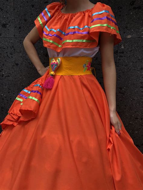 Mexican Dance Dress, Mexican Dresses, Jalisco Dress, Chiapas Dress ...