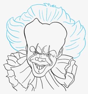 It A Coisa Clipart Svg Black And White Clown Clipart Pennywise It