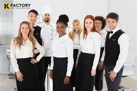 Hospitality Uniforms - Hospitality Clothes Printing - T-Shirt Printing ...