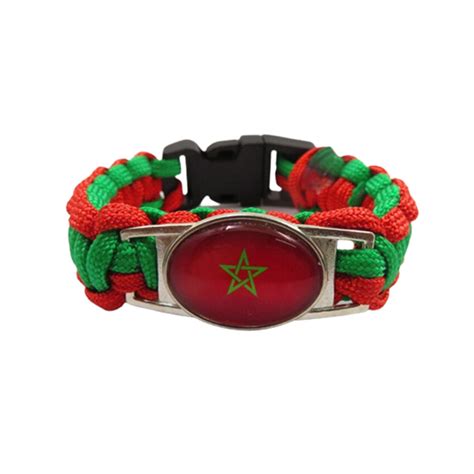 Bracelet Drapeau Maroc Drapeaux Du Monde