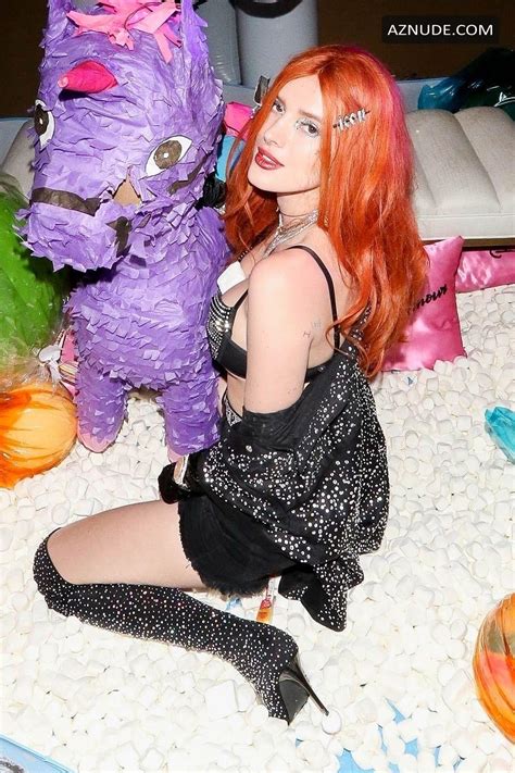 Bella Thorne Sexy Poses At The Flaunt Party At Coachella In Palm Springs 13 04 2019 Aznude