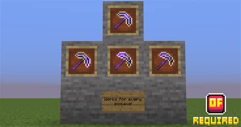 [Requested] Diminishing Custom Fortune Pickaxe Minecraft Texture Pack