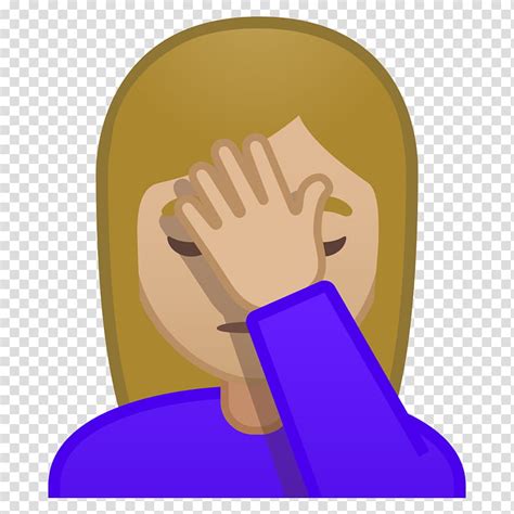 Facepalm Emoji Emoticon Slapping Emoji Transparent Images And Photos