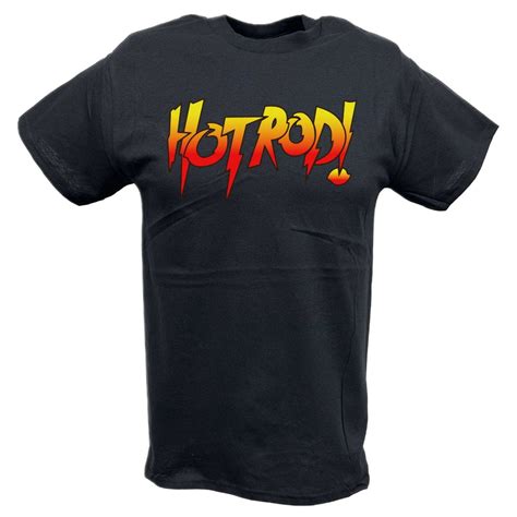 Rowdy Roddy Piper Hot Rod Mens Black T Shirt M Walmart