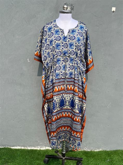 Women Silk Caftan Beach Bikini Cover Up Light Weight Silk Caftans Pure Silk Make Great