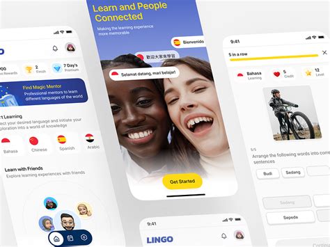 Lingo - Learn Language App by Haqqi Ilmiawan for Kretya Studio on Dribbble