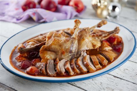 Roasted Duck With Sweet And Sour Apricot Sauce — Everyday Gourmet