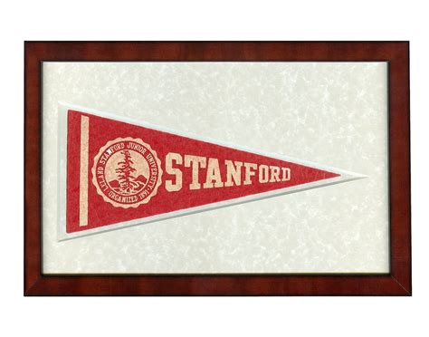 Vintage Stanford University Pennant Circa 1950s - Etsy