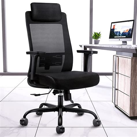 Ergonomic Office Chair Computer Desk Chairs - Mesh Home Office Desk ...