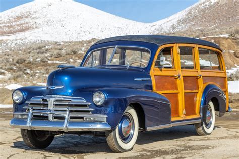 No Reserve 1948 Chevrolet Fleetmaster Station Wagon Project For Sale