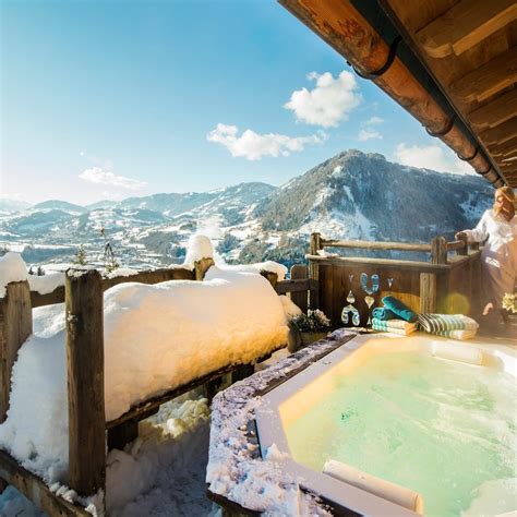 Romantische Berghütte mit Whirlpool Almdorf Sankt Johann