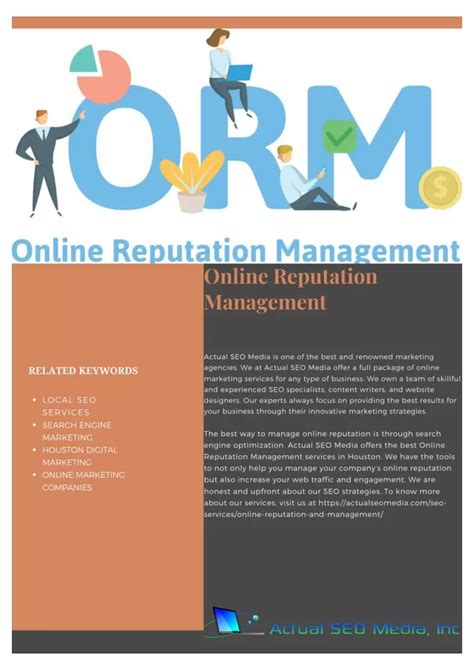 Ppt Online Reputation Management Powerpoint Presentation Free