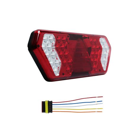 LANTERNA TRASEIRA LED GUERRA 2010 DIAMOND II CONECTOR IVA 24V