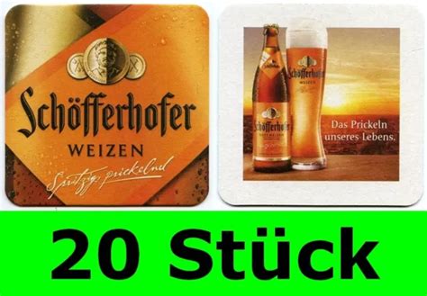 St Ck Bierdeckel Sch Fferhofer Weizen Binding Frankfurt F R Bar