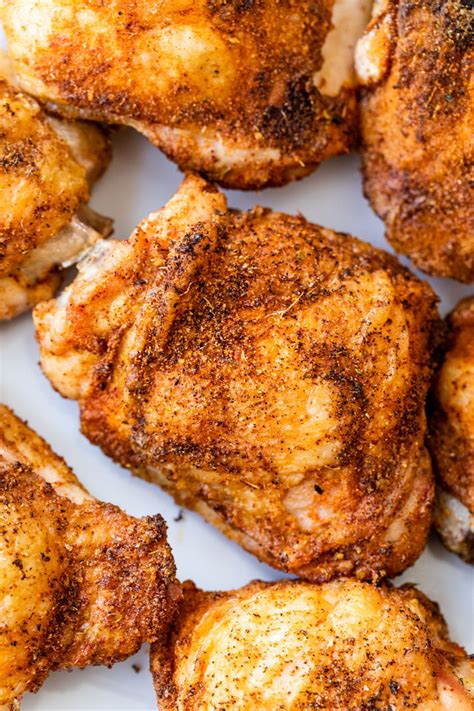 Baked Crispy Chicken Thighs Mallize