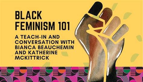 Black Feminism 101 A Teach In Department Of Gender Studies