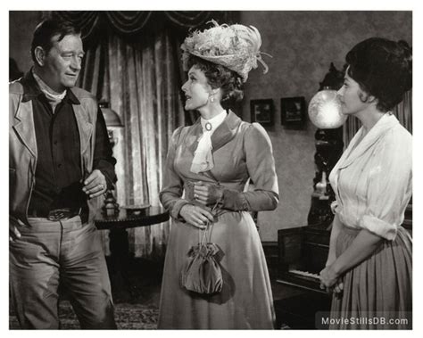 Mclintock Publicity Still Of John Wayne And Maureen Ohara