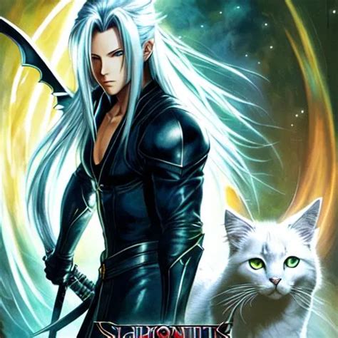 Animorphs Book Cover Featuring Sephiroth From Final