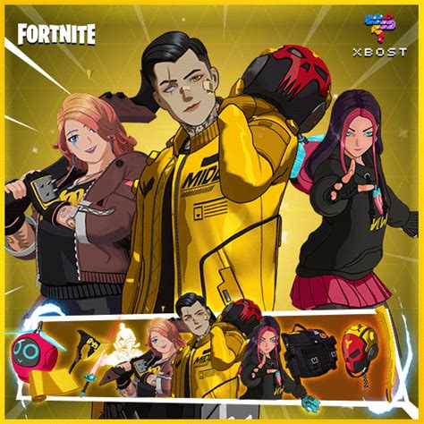 Fortnite Anime Legends Pack X B O S T