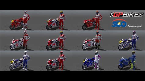 GP Bikes - 500cc / GP 500 Expansion Pack - 2022 Update - YouTube