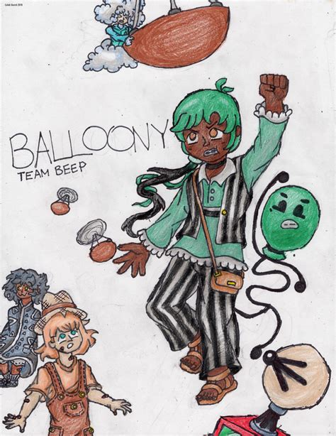 Human Balloony Bfb By Calebsketch On Deviantart