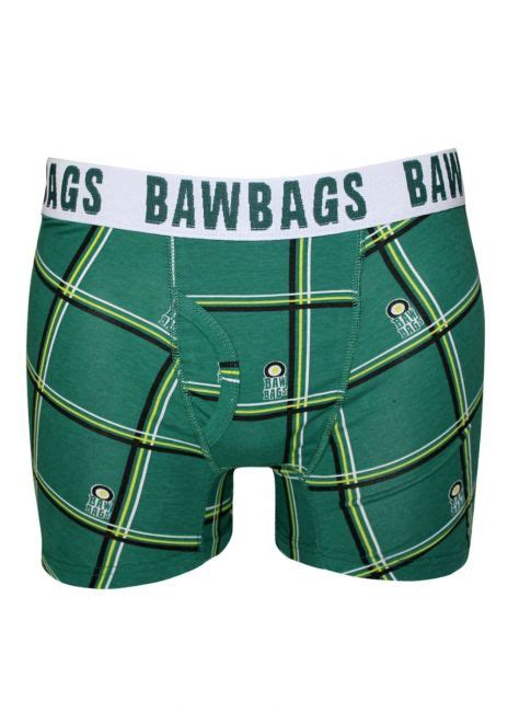 Bawbags Tartan Boxers Green