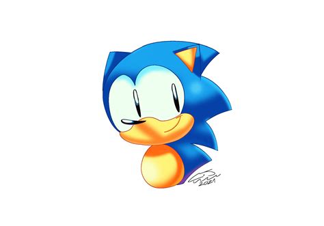 Greg Martin shaded sonic by TurtleSoda on Newgrounds