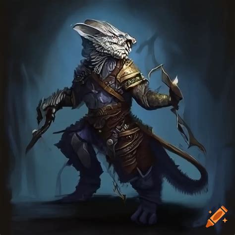 Dragonborn Dungeons And Dragons Fantasy Character Artwork Painterly