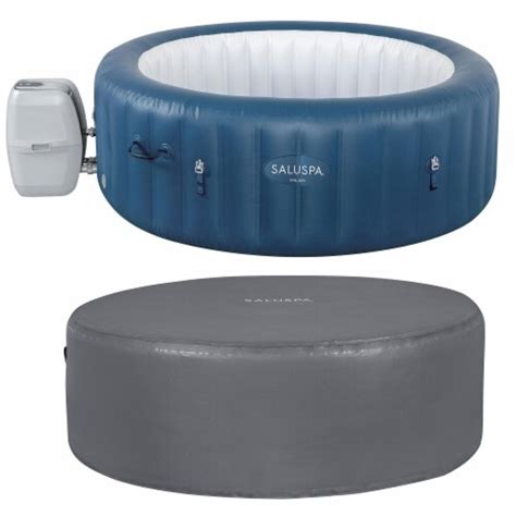 Bestway Milan Saluspa Person Inflatable Hot Tub W Energysense Duraplus Cover Piece Frys