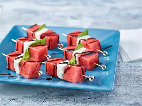 Watermelon Feta Skewers Watermelon Board