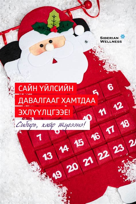 Шинэ жил бидэнд айсуй!... - Siberian Wellness Mongolia
