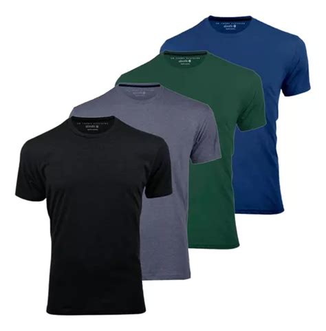 Kit Camisetas Masculinas Slim Fit B Sicas Algod O Premium Frete Gr Tis