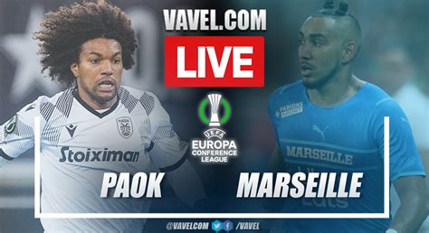 Highlights And Goal Paok Marseille In Europe Conference League