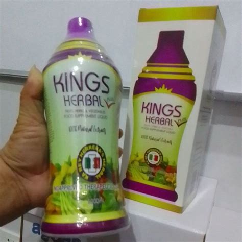 Kings Herbal Plus Authentic Ka Rey Herrera 1 Liter 1000ml Shopee