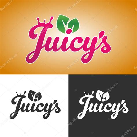 Juicy logo set Stock Vector Image by ©royalty #127172612