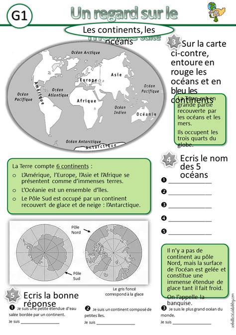 la géographie à l école en cp ce1 ce2 cm1 cm2 la france