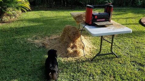 Craftsman Planer Setup Cleaning Up Wood And Laser Cutting RC