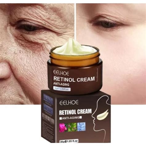 Eelhoe Retinol Cream Original Anti Aging Face 30g Colagen Krim Pewatan