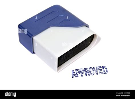 Approved Stamp Hi Res Stock Photography And Images Alamy