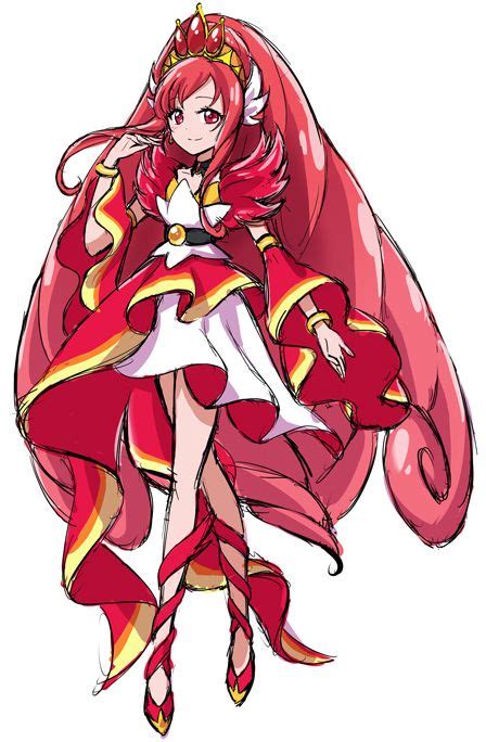 30 Best All Red Precures Images Pretty Cure Glitter Force Magical Girl