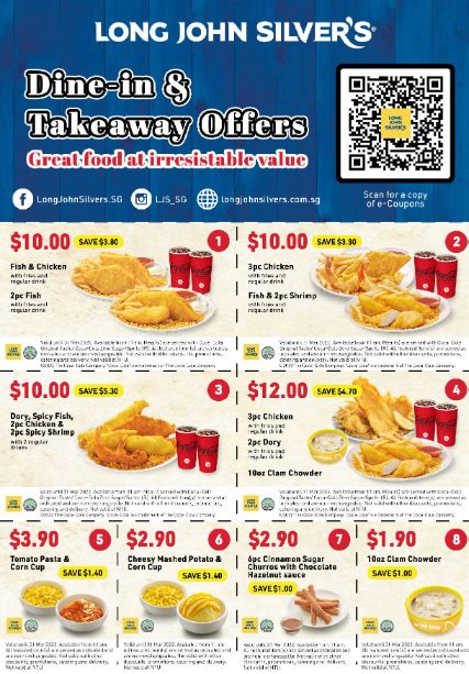 Long John Silvers Menu Singapore Prices 2023