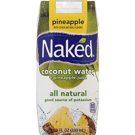 Naked Coconut Water Pineapple Juice Produce Kishman S Iga