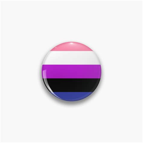 Genderfluid Pride Flag Pin For Sale By Calchamomile Redbubble