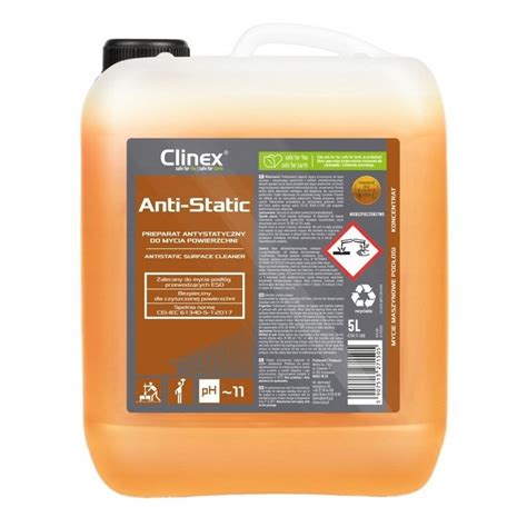 Clinex Anti Static Antystatyczny P Yn Myj Cy L Clinex Sklep Empik