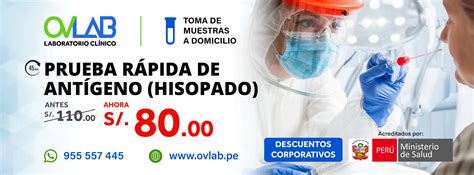 Ovlab O V Laboratorios An Lisis Cl Nicos Pruebas Covid