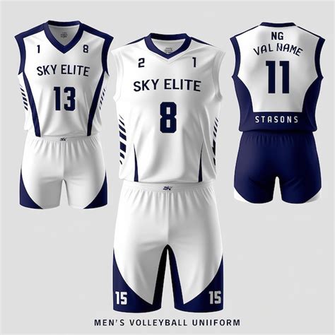 Club Volleyball Uniforms Pictures Freepik