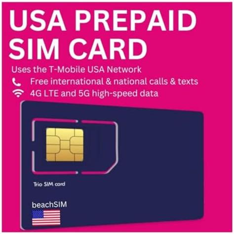 Lycamobile Prepaid Sim Usa Gb G G Lte Unbegrenzte