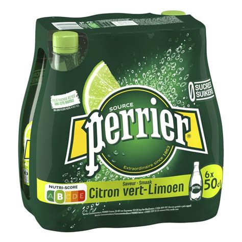 Eau Gazeuse Aromatis E Citron Vert Perrier Le Pack De Bouteilles De