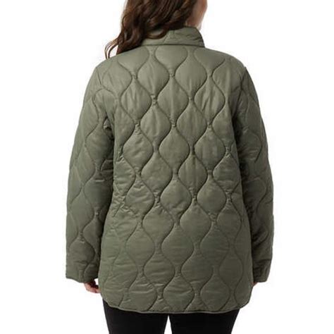 32 Degrees Jackets And Coats Nwt 32 Degrees Ladies Quilted Full Snap Front Jacket Green Poshmark